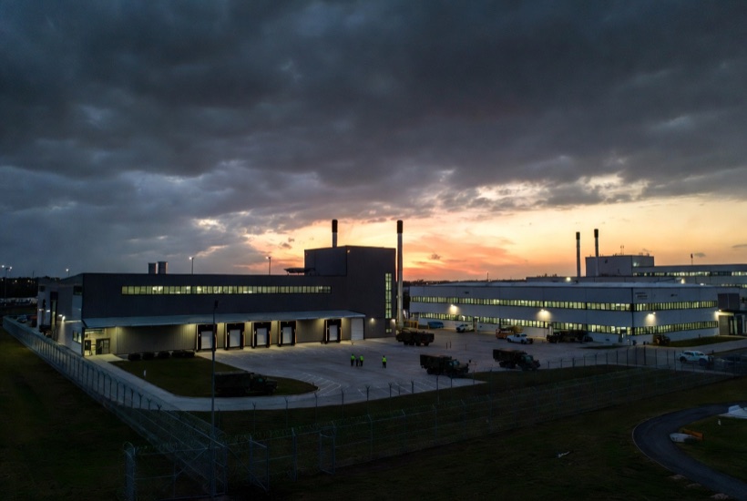 Thermal night operations — Defense sites